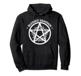 Blessed Samhain. Halloween Celtic Pagan Wicca Druid Witch Pullover Hoodie