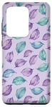 Galaxy S20 Ultra Lavender And Green Leaves Tattoos Danish Pastel Case