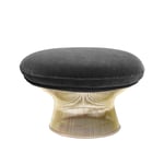 Knoll - Platner Ottoman, 18k guld, Tyg: Kat. B - Knoll Velvet - K78481 - Jalkarahit - Warren Platner - Kulta - Metalli/Tekstiili materiaali/Synteettinen/Vaahto