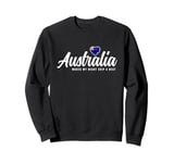 Australian Souvenirs Makes My Heart Skip A Beat Australia Sweatshirt