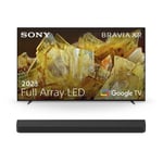 Sony XR65X90LU 65 Inch 4K UHD Full Array LED Smart Bravia TV With HTA8000 5.0.2 BRAVIA Theatre Bar 8 Soundbar