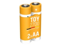 Ansmann 1312-0037 Uppladdningsbart Aa-Batteri Nimh 2650 Mah 1,2 V 2 St