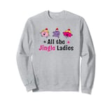 Mr. Men Little Miss Princess All the Jingle Ladies Christmas Sweatshirt