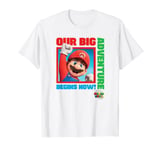 The Super Mario Bros. Movie Mario Big Adventure Poster T-Shirt