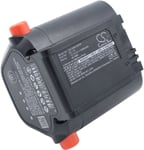 Kompatibelt med Gardena TCS Li-18/20, 18.0V, 2500 mAh