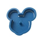 Cuticuter Mickey 100 Poussoir de Hamburger, Bleu, 8 x 7 x 1.5 cm