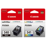 Canon PG540 Black & CL541 Colour Ink Cartridge For PIXMA MG3550 Printer