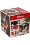 ORIGINAL Canon Value Pack Noir(e) / Plusieurs couleurs PG-560+CL-561 Photo Cube Creative Pack + 13x13 cm Fotopapier 40 Blatt360 Seiten