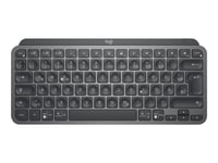 Logitech MX Keys Mini pour les entreprises - Clavier - rétroéclairé - sans fil - Bluetooth LE - QWERTY - R.-U. - graphite