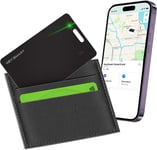 Smartcard Carte De Suivi De Portefeuille Fine, Rechargeable Et , Trou Pour Porte-Clés, Fonctionne Avec L`Application Apple Find My, Localisateur D`Objets Traceur Gps Valise.[V189]