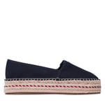 Espadrillos Tommy Hilfiger Embroidered Flatform FW0FW07014 Mörkblå