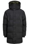 JackandJones Jack & Jones lång pufferjacka herr (Black,M)