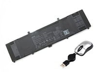 Amsahr ASUSB31N1535-05 Batterie de Remplacement avec Mini Optique Souris pour Ordinateur Portable Noir