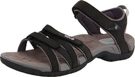 Teva Women's Terrra Fi Lite Lether Closed Toe Sandals, Black Black Blk, 6 UK