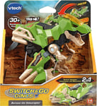 Vtech Switch & Go Dinos Burnout the Velociraptor