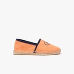 Lacoste Espadrilles Uhabia homme Taille 42.5 Orange/marine