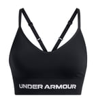 Under Armour Women's UA Vanish Seamless Low Sports Bra Black, XL