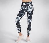 Skechers Women's Gosculpt Fl Hw Leopard Legging Pants, Serenity Leopard Print, XXL UK