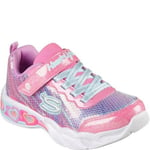 Skechers Girls Sweetheart Lights Lets Shine Trainers - 10.5 UK Child