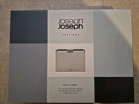 Joseph Joseph Chopping Board Set Folio 4-piece in Silver | 60193| Brand new