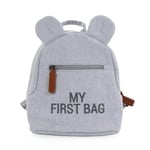 Childhome - Sac à dos enfant My First Bag Childhome produit - Canvas Gris