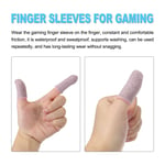 Mobile Gaming Finger Sleeves, Controller Finger Thumb Sleeve Pink, Pack of 20