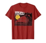 Back To The Future Delorean Fade Portrait T-Shirt