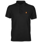 Jurassic Park Amber Mosquito Unisex Polo - Black - S - Noir