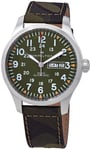 Hamilton H70535061 Khaki Field Grøn/Læder Ø42 mm