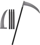 Grim Reaper Scythe Death Halloween Fancy Dress Costume Handheld Prop