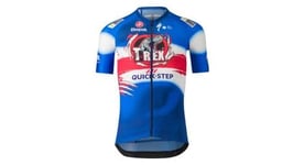 Maillot manches courtes enfant castelli aero kid soudal quick step vuelta 2024 bleu