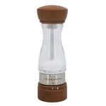 Acrylic Salt Mill 18cm Forest Wood Manual Adjustable Grind Shaker Cole & Mason