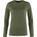 Fjällräven Womens Abisko Wool L/S (Grön (LAUREL GREEN/625) X-large)