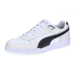 PUMA Unisex Rbd Game Low Baskets, Puma White Puma Black Vapor Gray, 38 EU