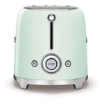 Smeg TSF01PGUK 50's Style 2-Slot Gloss Pastel Green Toaster