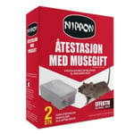 Nippon Åtestasjon 2 pack 40 gram musegift