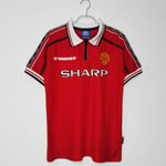 Retro Legend 98-99 Manchester United hemmatröja kort Cantona NO.7 L