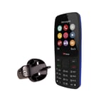 TTfone TT175 Mobile 2.4inch Screen Dual Sim with Mains plug & PAYG Vodafone SIM