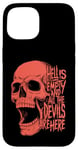 iPhone 15 Hell is Empty And All The Devils Are Here Shakespeare Skull Case