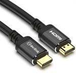 3m High Speed 4K HDMI Lead with Black Aluminium Head-Shell Solid Copper TrueHD