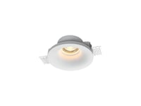 Domoletti Recessed Light Gypsum Gu10 Round White