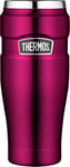 Thermos Stainless King Travel Tumbler, Raspberry, 470 ml