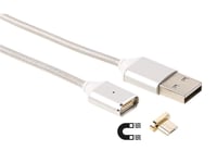 CABLE MICRO USB MAGNETIQUE 1M