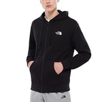 THE NORTH FACE NF0A55GPJK3 W Open GATE Full Zip Hoodie Sweatshirt Femme Black Taille M