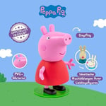 Peppa Pig 6 Toy Figurines, Peppa House, Kids Toys Playset with Tin Box   Art & C