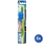 6x Oral-b Brosse à Dents 3D Blanc 35 Moyenne