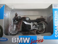 WELLY MINIATURE MOTO 1/18° BMW K 1200 S  NOIRE