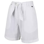 Regatta Womens Coolweave Samira Shorts Walking Bottoms White M