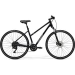 Hybridcykel Merida Crossway 100 dam Silver/Svart L 2024