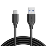 Anker Powerline USB 3.0 to USB C Charger Cable 3M (10ft) Series 3 Fast Charge